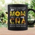Tough Enough To Be A Mom And Crazy Cna Coffee Mug Gifts ideas