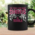Two Things We Dont Chase Cowboys And Tequila Cowhide Coffee Mug Gifts ideas
