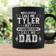 Tyler - Name Funny Fathers Day Personalized Men Dad Coffee Mug Gifts ideas