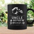 Uncle Nephew Friends Fist Bump Avuncular Family Cool Gift For Mens Coffee Mug Gifts ideas