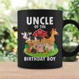 Uncle Of The Birthday Boy Farm Animals Matching Farm Theme Gift For Mens Coffee Mug Gifts ideas