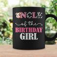 Uncle Of The Birthday For Girl Cow Farm 1St Birthday Cow Coffee Mug Gifts ideas