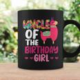 Uncle Of The Birthday Girl Llama Bday Alpaca Celebration Coffee Mug Gifts ideas