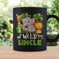 Uncle Of The Wild Zoo Birthday Safari Jungle Animal Funny Coffee Mug Gifts ideas