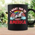 Uncle Sam Unicorn 4Th Of July American Flag Patriotic Usa Coffee Mug Gifts ideas