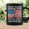 Us Coast Guard Making Sure The Navy Doesnt Get Lost Uscg Coffee Mug Gifts ideas