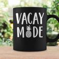 Vacay Mode 2023 Funny Family Trip Summer Vacation Pineapple Coffee Mug Gifts ideas