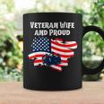 Veteran Wife Pride In Veteran Patriotic Wife Coffee Mug Gifts ideas