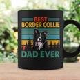 Vintag Retro Best Border Collie Dad Happy Fathers Day Coffee Mug Gifts ideas