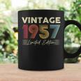 Vintage 1957 Wedding Anniversary Born In 1957 Birthday Party Coffee Mug Gifts ideas