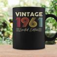 Vintage 1961 Wedding Anniversary Born In 1961 Birthday Party V2 Coffee Mug Gifts ideas