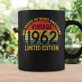 Vintage 1962 Limited Edition Tassen zum 60. Geburtstag Geschenkideen