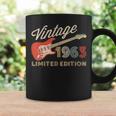 Vintage 1963 Limited Edition Guitar Year Of Birth Birthday Coffee Mug Gifts ideas Vintage 1963 Limited Edition Guitar Year Of Birth Birthday Coffee Mug Gifts ideas