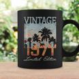 Vintage 1971 Limited Edition 50Th Birthday 50 Year Old Gift Coffee Mug Gifts ideas