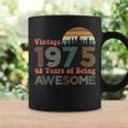 Vintage 1975 48 Years Of Being Awesome 48Th Birthday Coffee Mug Gifts ideas