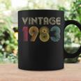 Vintage 1983 40Th Birthday Gift Retro 40 Years Old Coffee Mug Gifts ideas