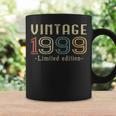 Vintage 1999 22Nd Birthday 22 Years Old Gift Coffee Mug Gifts ideas