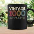 Vintage 2000 Wedding Anniversary Born In 2000 Birthday Party Coffee Mug Gifts ideas