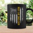 Vintage American Flag Best British Shorthair Cat Dad Ever Coffee Mug Gifts ideas