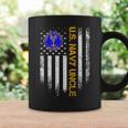 Vintage American Flag Proud Us Navy Uncle Veteran Military Coffee Mug Gifts ideas