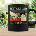 Vintage Best Cat Dad Ever Bump Fit V2 Coffee Mug Gifts ideas