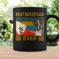 Vintage Best Dog Boxer Dad Ever Bump Fit Gift Coffee Mug Gifts ideas