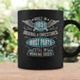Vintage Birthday Born In 1951 Built In The 50S Coffee Mug Gifts ideas
