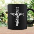 Vintage Faith Cross Tree Christian Roots Religious Christ Coffee Mug Gifts ideas