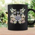 Vintage Inspired Flower Botanical Chart Plant Lover Coffee Mug Gifts ideas