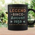 Vintage Legend Seit August 1959 Geburtstag Männer Frauen Tassen Geschenkideen