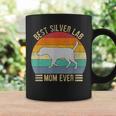 Vintage Retro Best Silver Lab Mom Ever Labrador Retriever Coffee Mug Gifts ideas