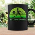 Vintage Retro Best Tennis Dad Ever Funny Fathers Day Gift Gift For Mens Coffee Mug Gifts ideas