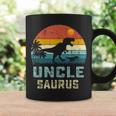 Vintage Unclesaurus Fathers DayRex Uncle Saurus Men Dad Coffee Mug Gifts ideas