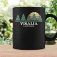 Visalia Ca Vintage Throwback Retro 70S Design Coffee Mug Gifts ideas