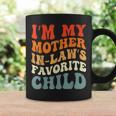 Wavy Groovy Im My Mother In Laws Favorite Child Son In Law Coffee Mug Gifts ideas