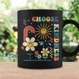 Women Girls Choose Kindness Be Kind Inspirational Coffee Mug Gifts ideas