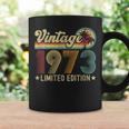 Womens 50 Year Old Vintage 1973 50Th Birthday Gifts For Women Men Coffee Mug Gifts ideas