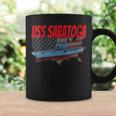 Womens Aircraft Carrier Uss Saratoga Cv-3 Veteran Grandpa Dad Son Coffee Mug Gifts ideas