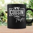 Womens Cousin Crew Trip 2023 Retro Reunion Matching Family Group Coffee Mug Gifts ideas