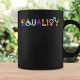 Womens Equality Lgbt Pride Rainbow Flag Gay Lesbian Trans Pans Coffee Mug Gifts ideas