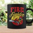 Womens Fire Fighter With Water Hose Fighting The Fire Gift Coffee Mug Gifts ideas