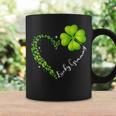 Womens Funny St Patricks Day Gift For Women - Lucky Grammy Heart Coffee Mug Gifts ideas