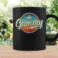 Womens Gammy Retro Name Funny Vintage Grandmother Gammy Coffee Mug Gifts ideas