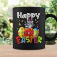 Womens Happy Easter Cute Bunny Rabiit Raccoon Funny Eggs Hunt Kids Coffee Mug Gifts ideas