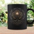 Womens Mandala Lotus Unalome Tree Moon Life Graphic Coffee Mug Gifts ideas