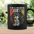 Womens March Birthday Shirts For Women - Queens Are Born In March Coffee Mug Gifts ideas