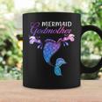 Womens Mermaid Godmother Mermaid Birthday Party Mothers Day Coffee Mug Gifts ideas