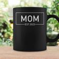 Womens Mom Est 2023 Promoted To Mother 2023 First Mothers Day Coffee Mug Gifts ideas