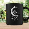 Womens Moon Rose Night Sky Celestial Nature Wicca Pagan Aesthetic Coffee Mug Gifts ideas
