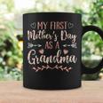 Womens My First Mothers Day As A Grandma Mothers Day 2023 Grandma Coffee Mug Gifts ideas